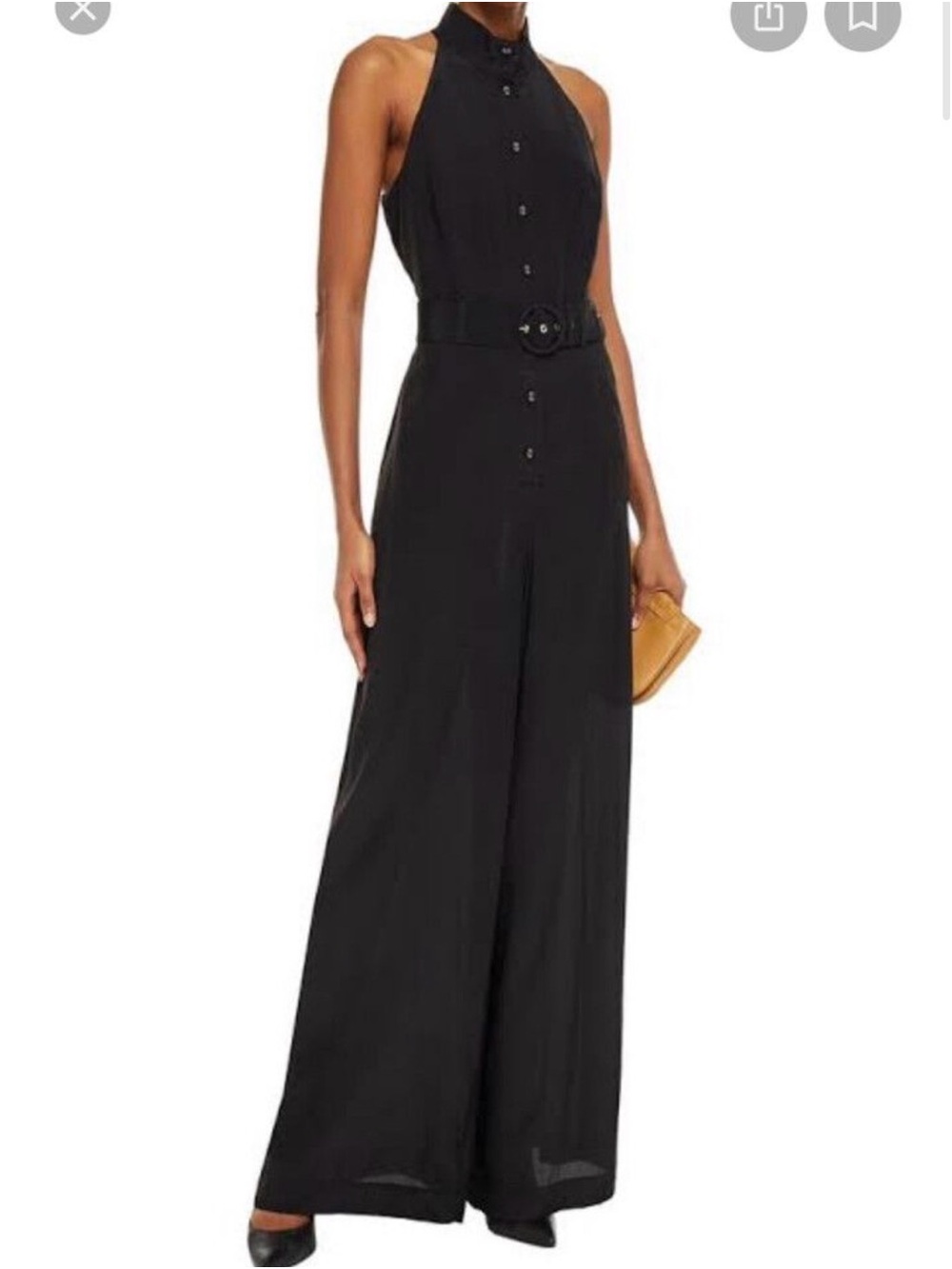 Zimmermann Silk Wide-Leg Jumpsuit with Belt